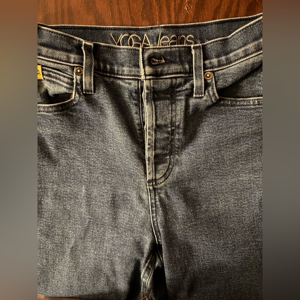 Yoga Jeans Women's Blue Cropped Denim